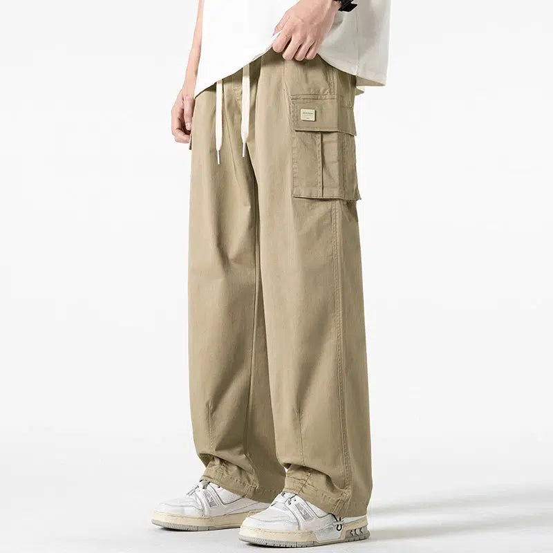 Loose-fit Drawstring Pants