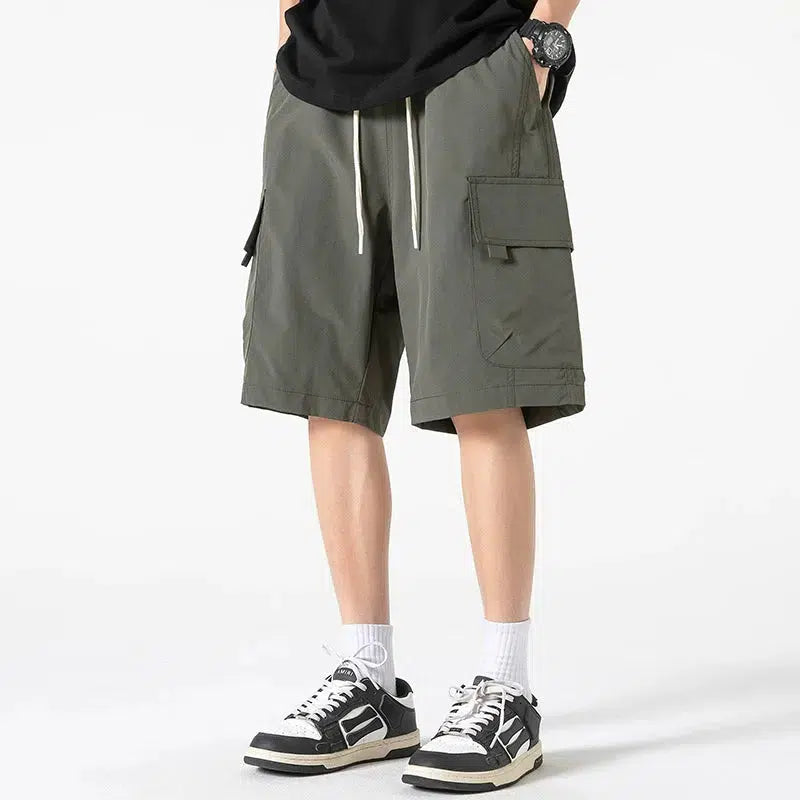 Loose-fit Drawstring Shorts