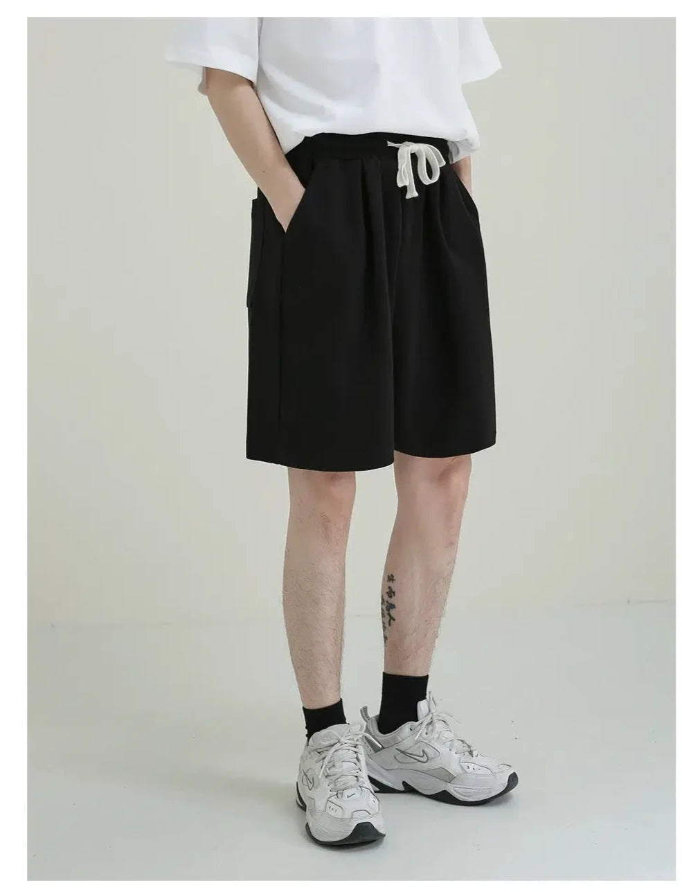 Loose-fit Drawstring Shorts