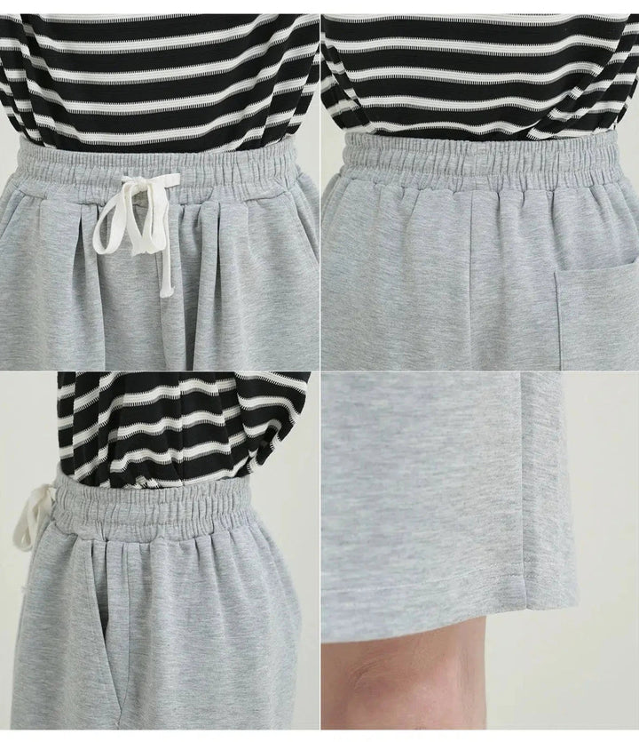 Loose-fit Drawstring Shorts