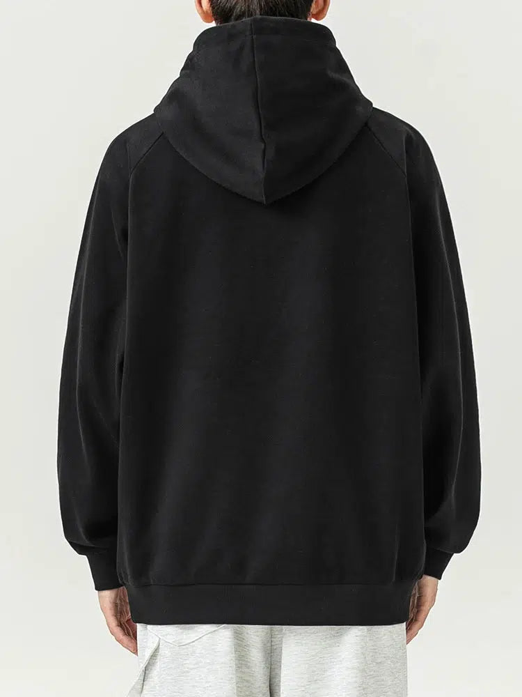 Loose-fit Hooded Pullover
