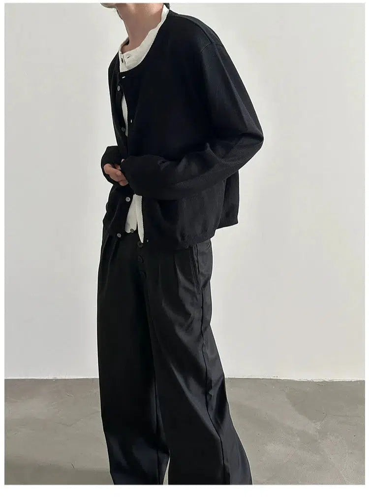 Loose-fit Knitted Cardigan