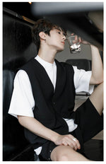 Loose-fit Sleeveless Vest