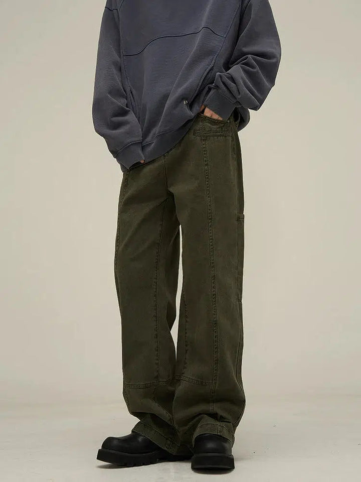Loose-fit Straight-leg Cargo Pants