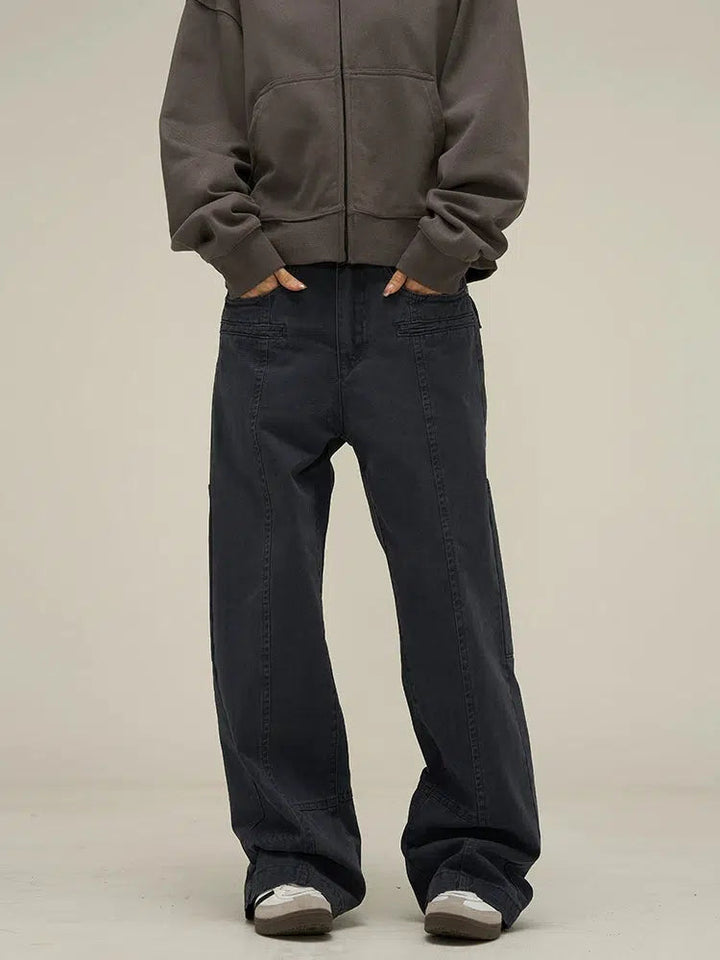 Loose-fit Straight-leg Cargo Pants