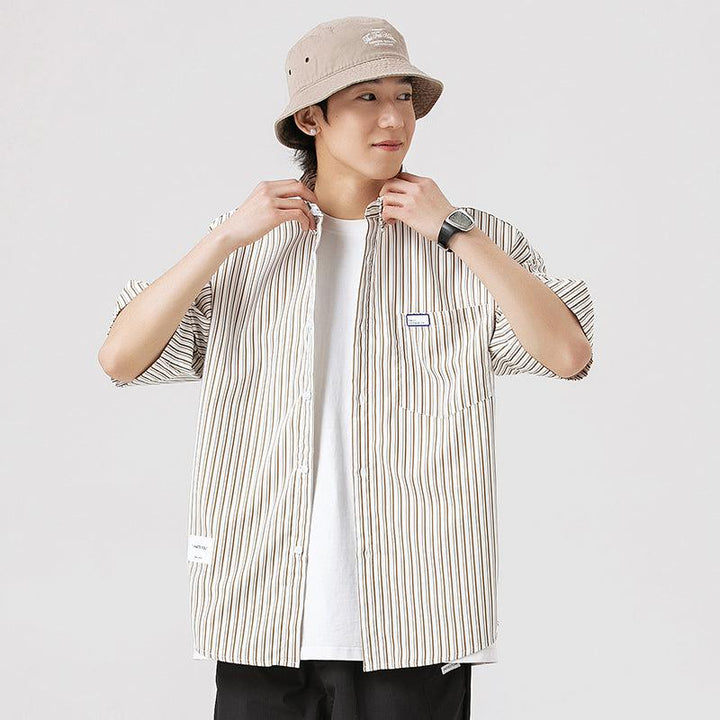 Loose-fit Striped Shirt