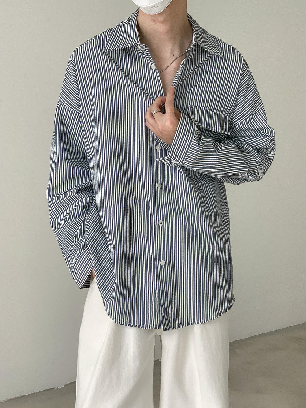 Loose-fit Striped Shirt