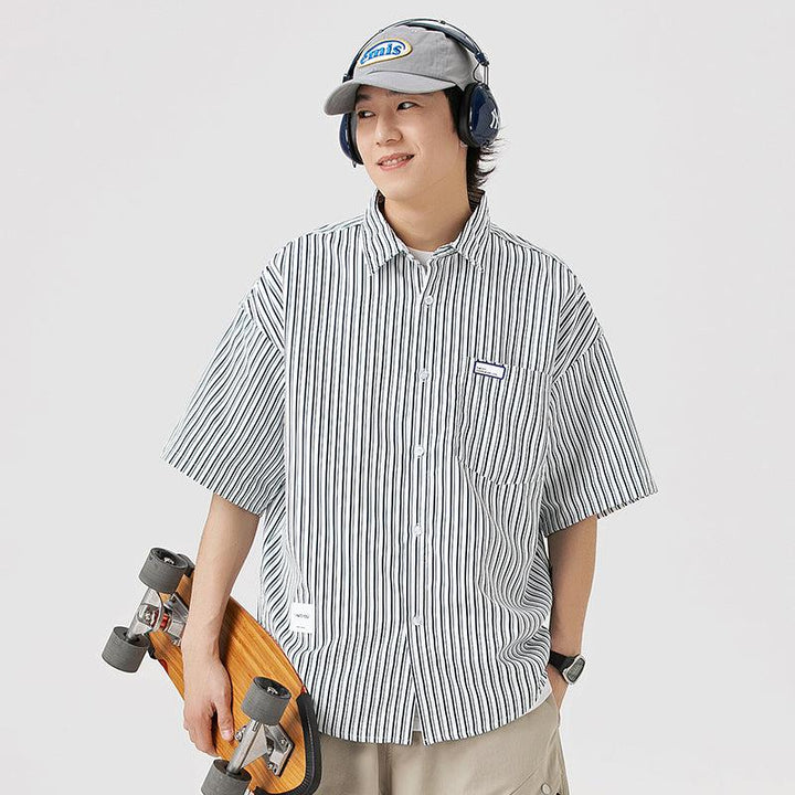 Loose-fit Striped Shirt