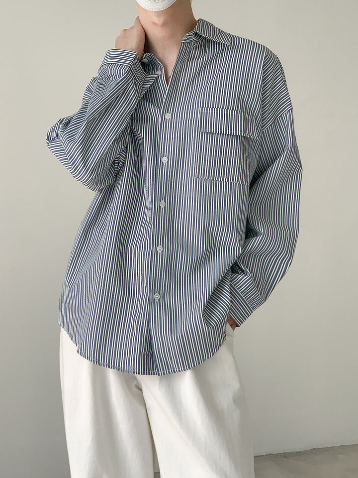Loose-fit Striped Shirt