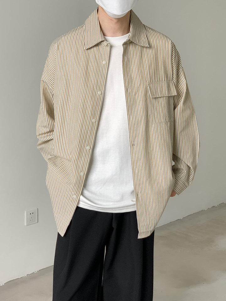 Loose-fit Striped Shirt
