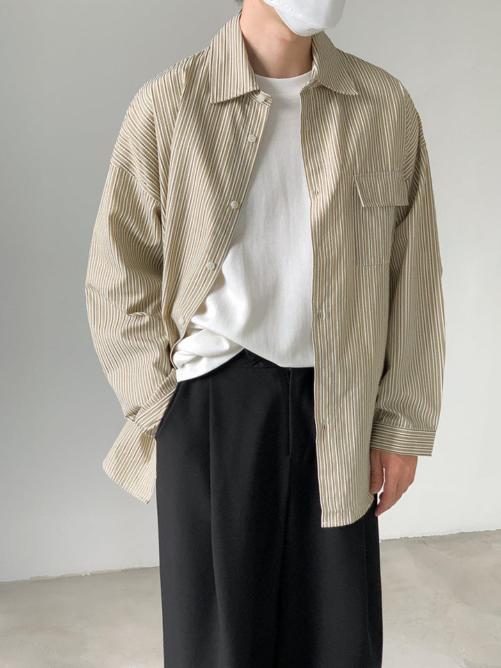 Loose-fit Striped Shirt