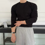 alt_id_2294336278, Slim Fit Crew Neck Long Sleeve T-Shirt