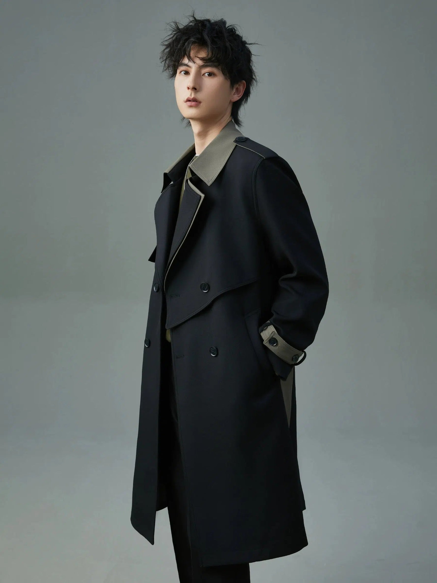 Double-Breasted Trench Coat