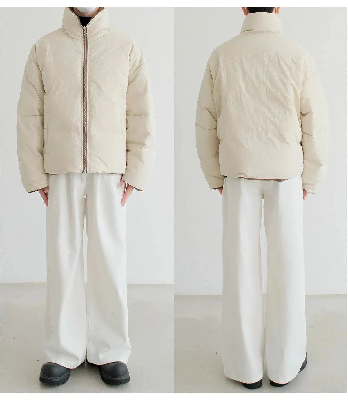 High Collar Down Jacket