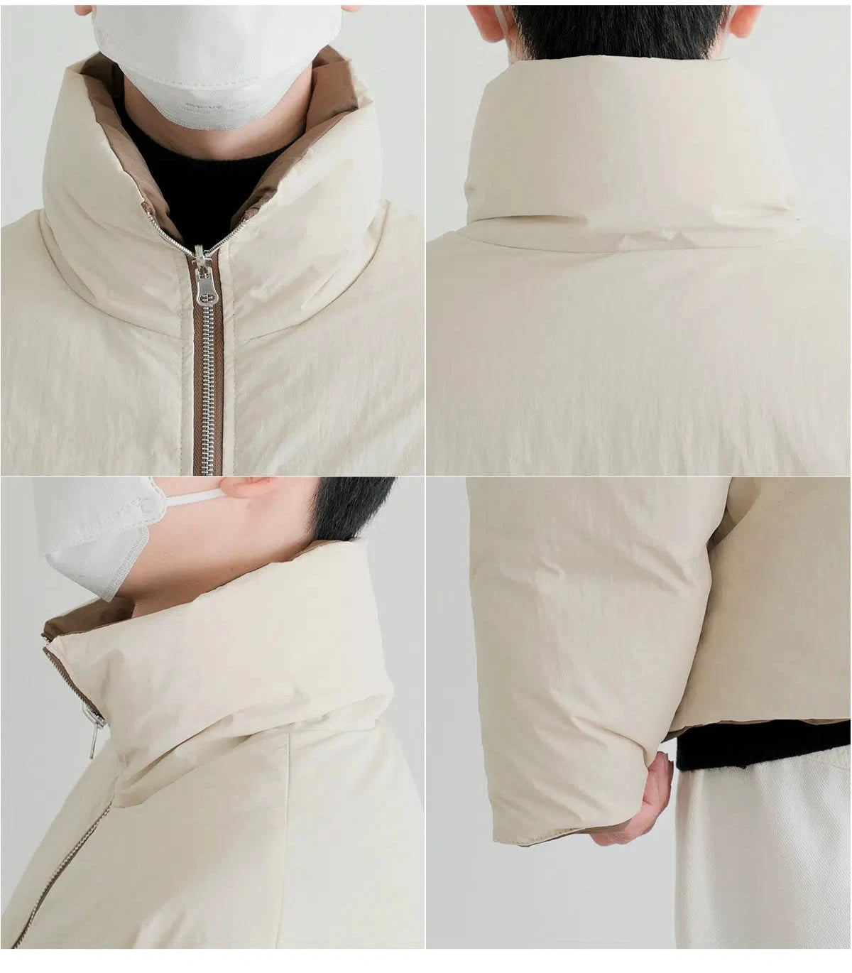 High Collar Down Jacket