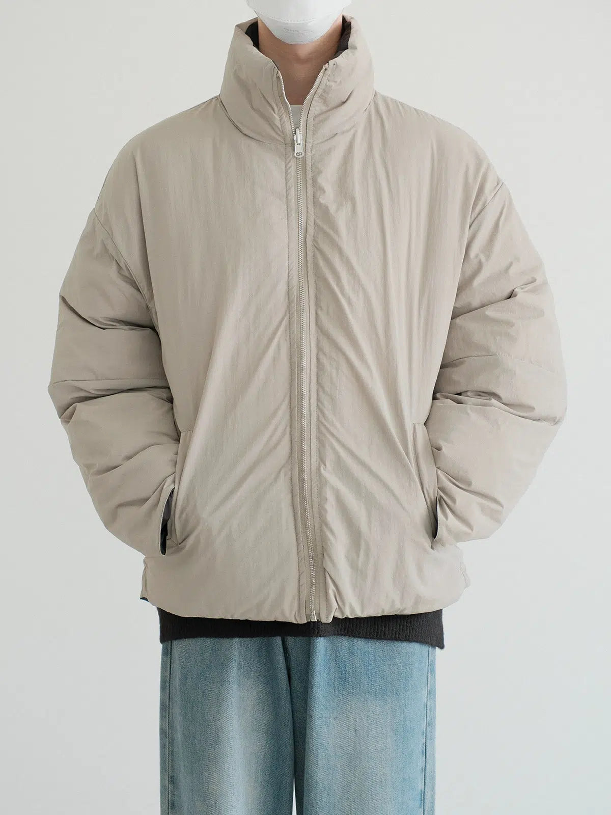 High Collar Down Jacket