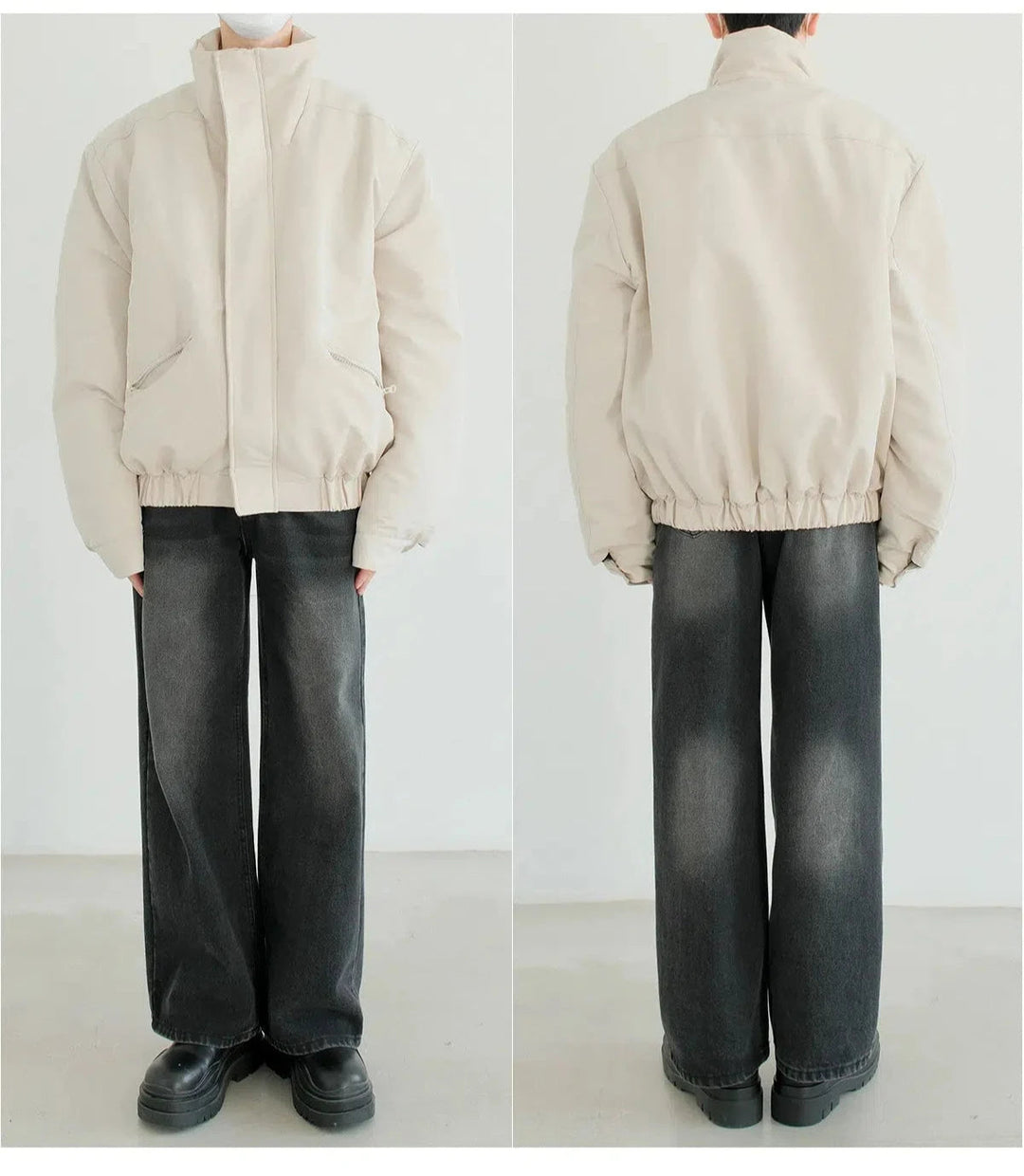 Insulated High-Collar Jacket