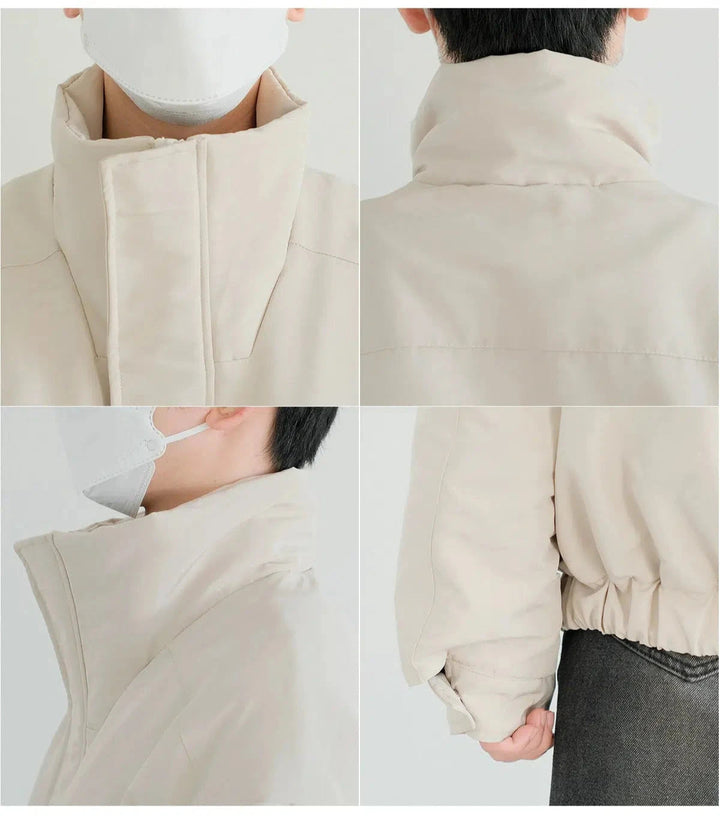 Insulated High-Collar Jacket