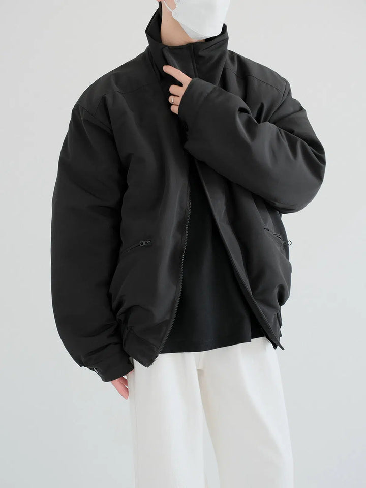 Insulated High-Collar Jacket