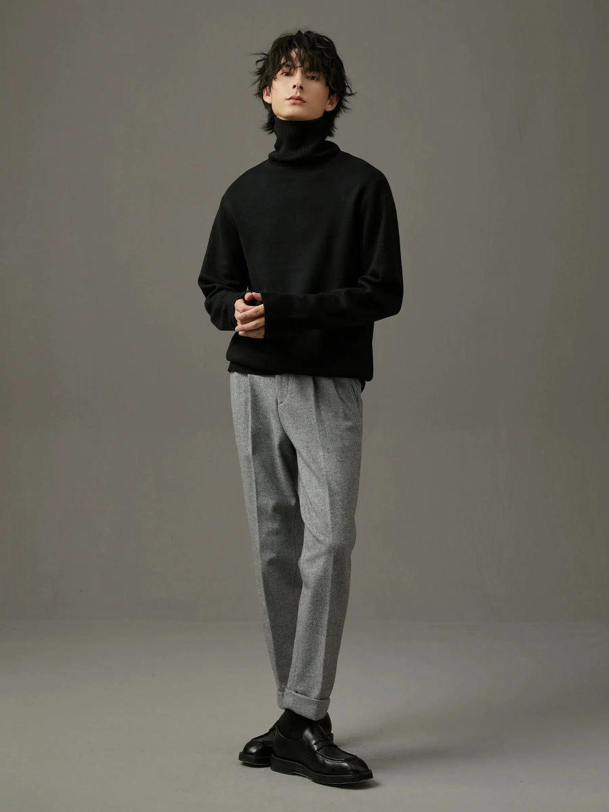 Knit Turtleneck Sweater