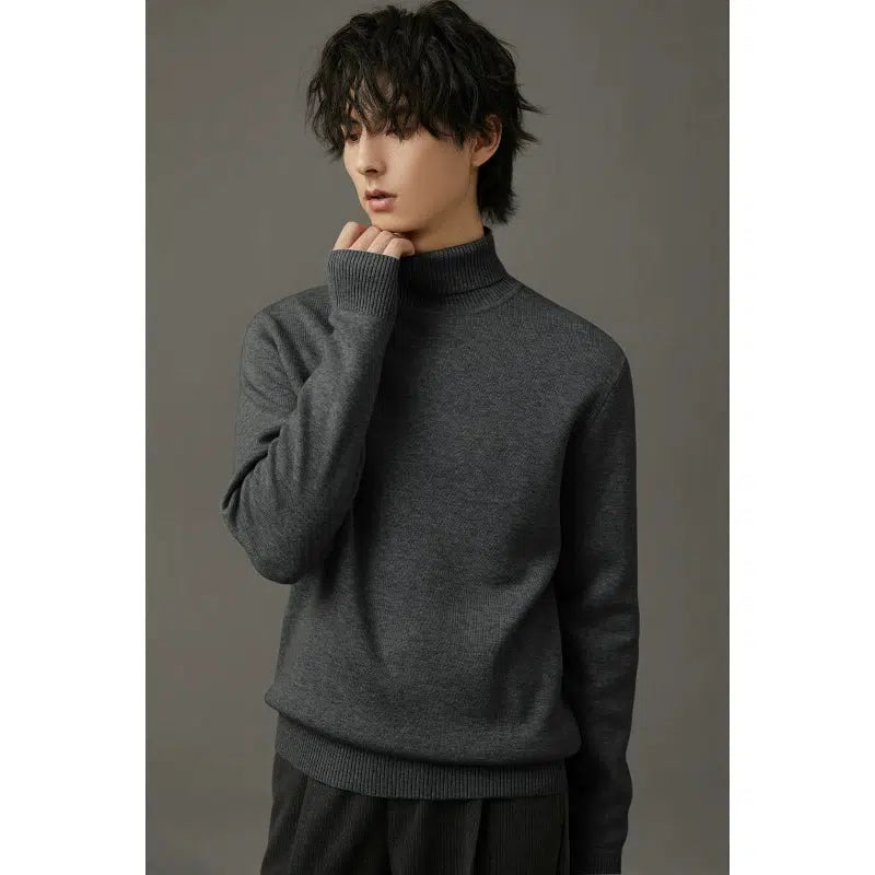 Knit Turtleneck Sweater