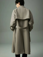 Long Double-Breasted Coat