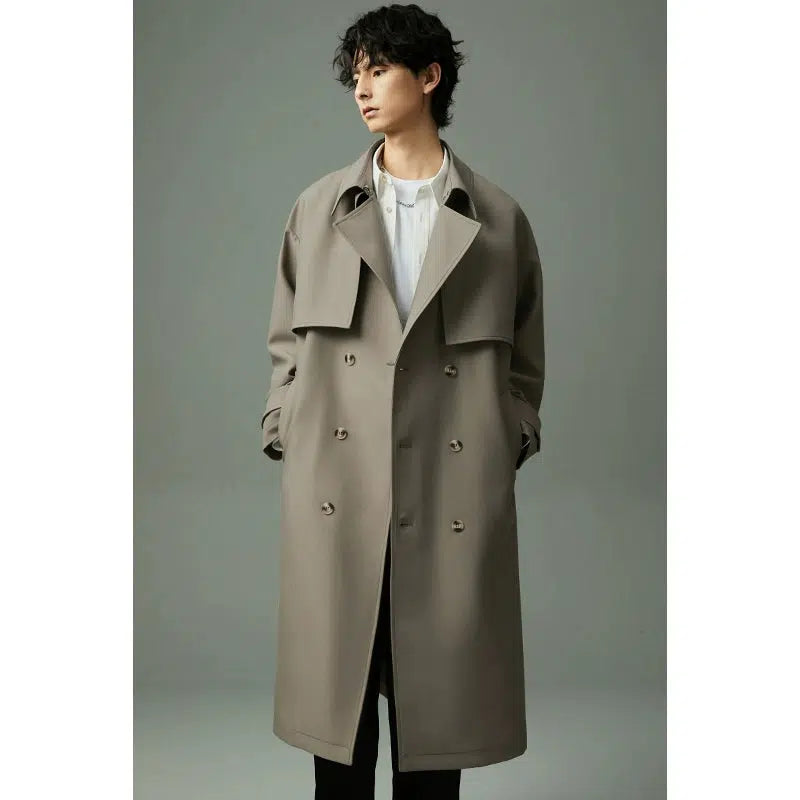 Long Double-Breasted Coat