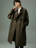 Long Double-Breasted Coat