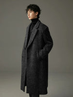 Wool Coat with Double Button Front