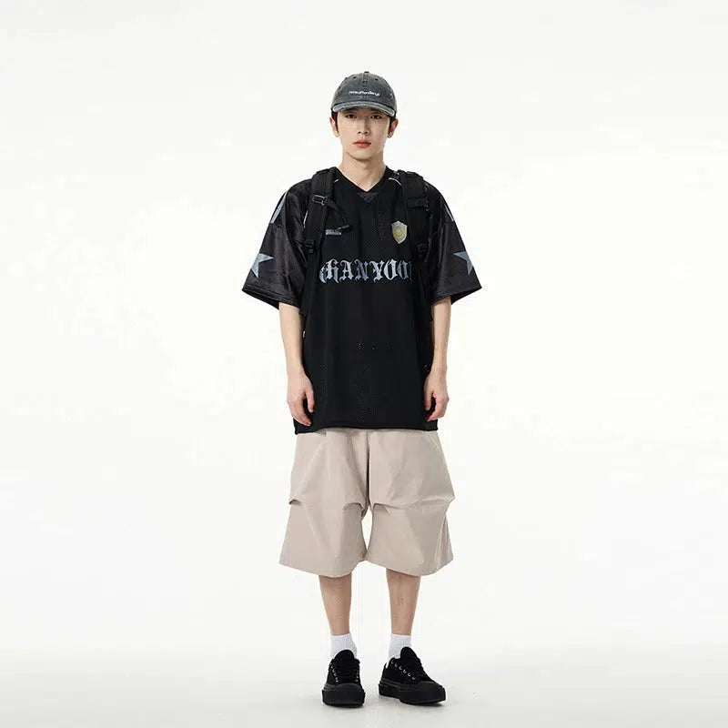 Mesh Breathable Long-Sleeve Pullover