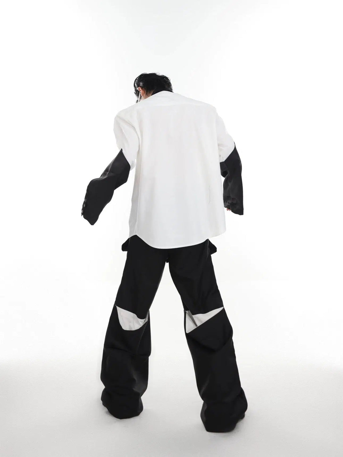 Metal Decoration Loose Cardigan Shirt