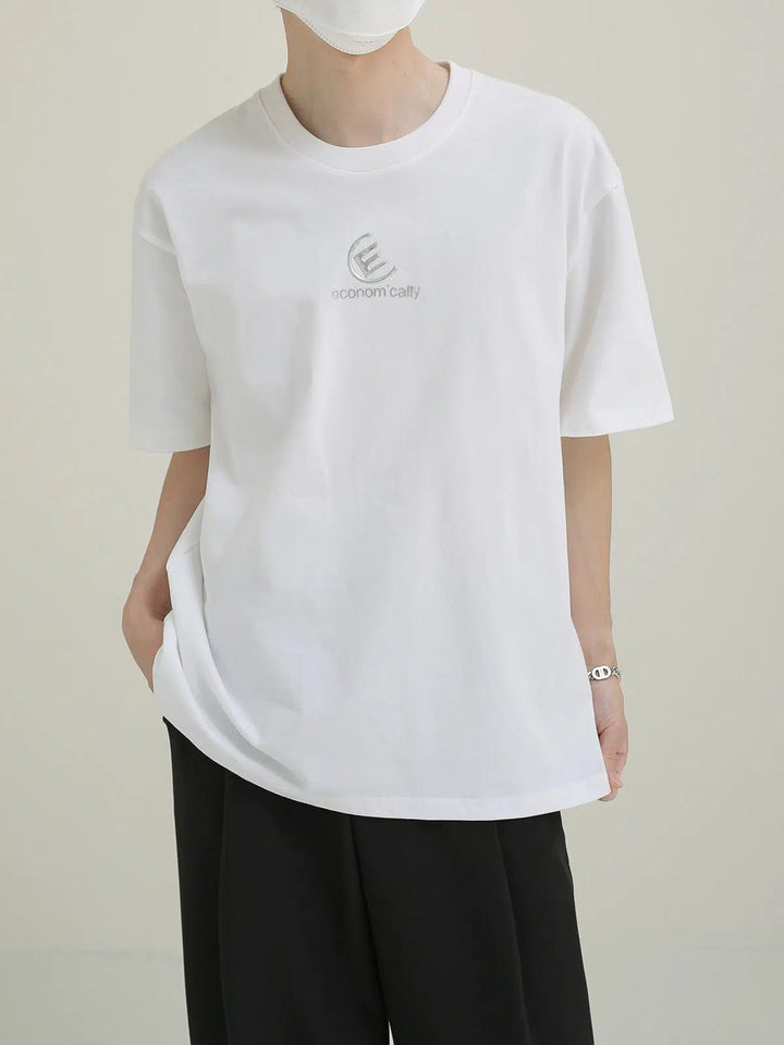 Metal Logo Short-sleeved T-shirt