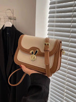 Metal Rabbit Buckle Small Square Bag