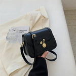 Metal Rabbit Buckle Small Square Bag