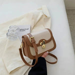 Metal Rabbit Buckle Small Square Bag