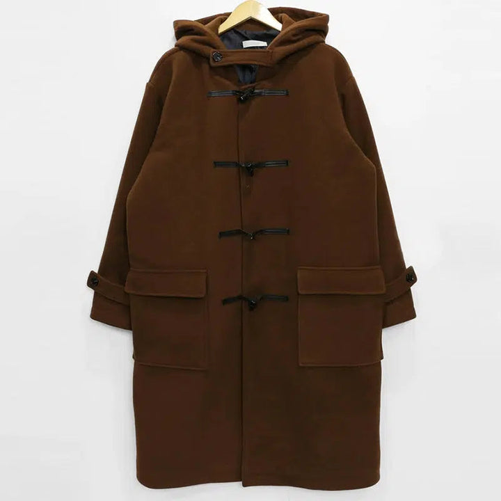 Mid-length Knee-length Woolen Coat