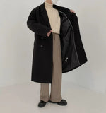 Mid-length Thickened Woolen Coat