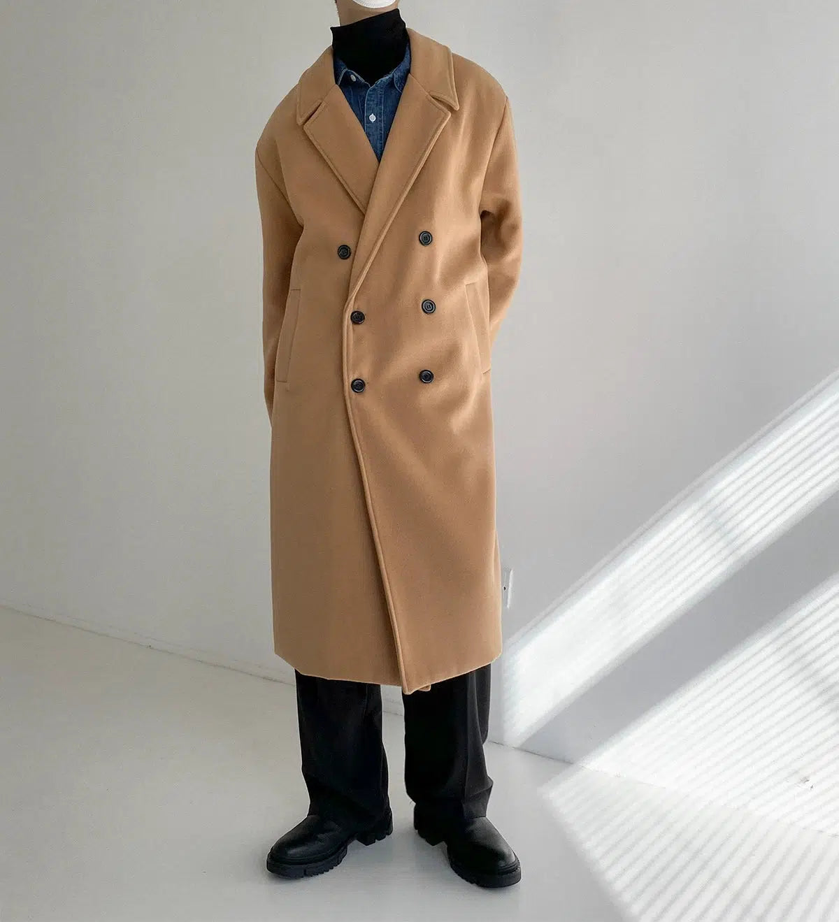 Mid-length Thickened Woolen Coat