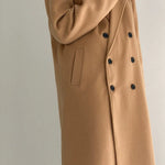 Mid-length Thickened Woolen Coat