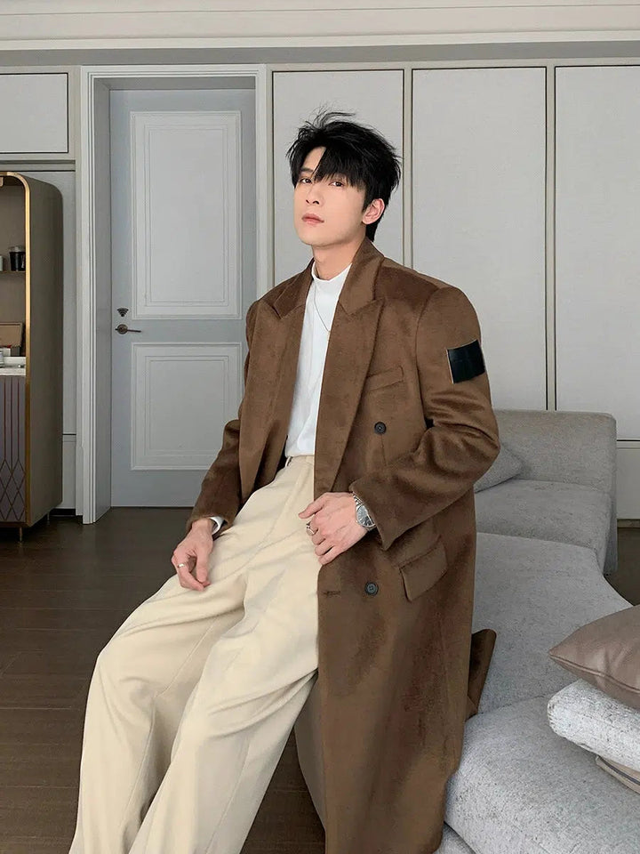 Mid-length Woolen Coat