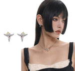 Mini Angel Earrings