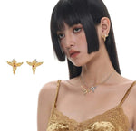 Mini Angel Earrings