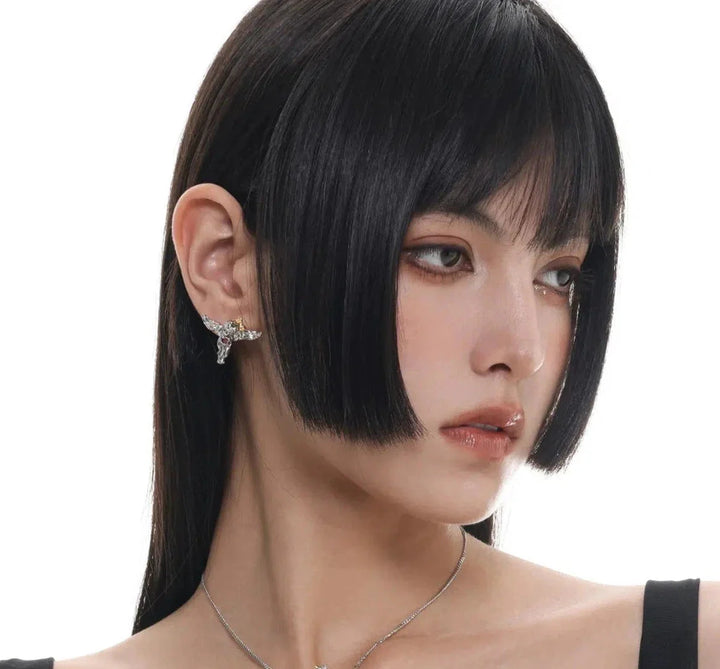 Mini Angel Earrings
