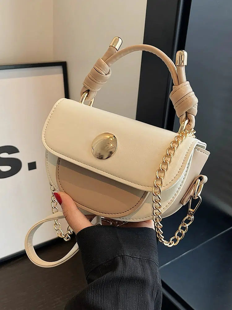 Mini Chain Handle Crossbody Bag