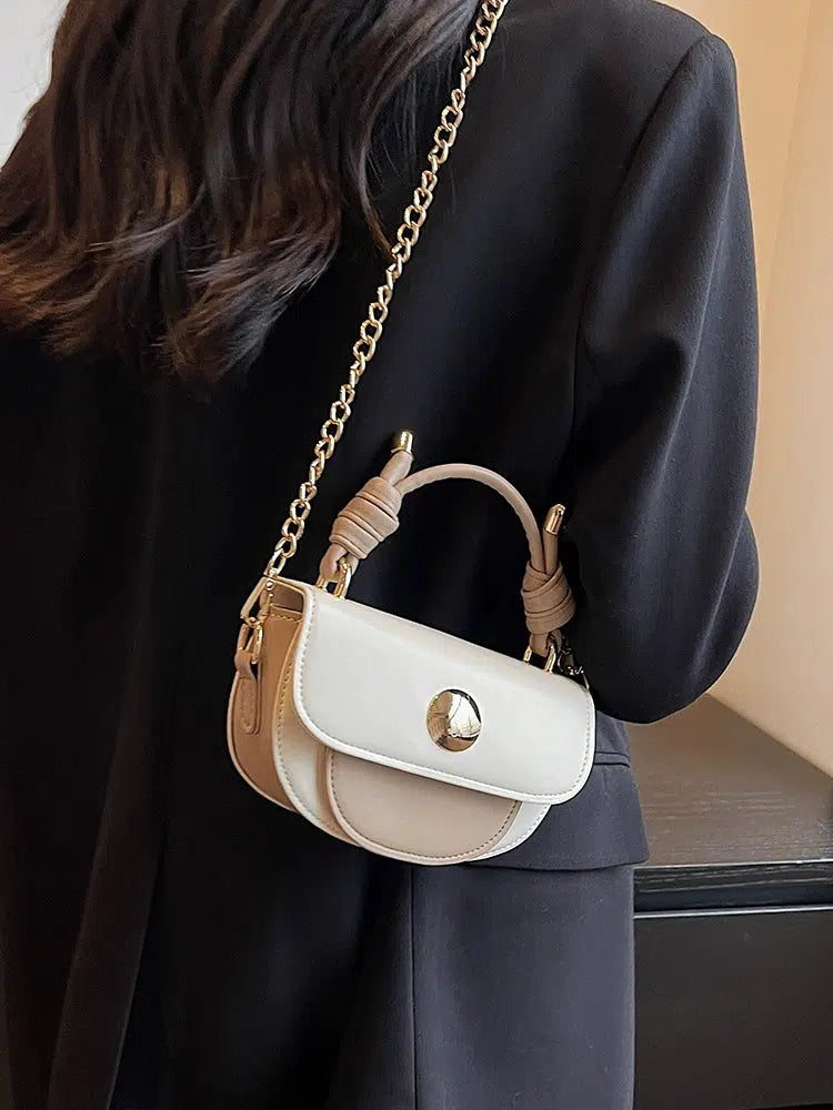 Mini Chain Handle Crossbody Bag