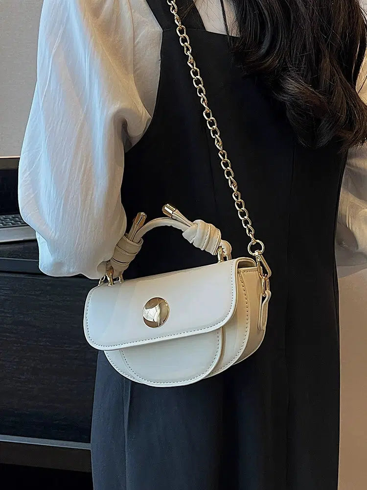 Mini Chain Handle Crossbody Bag