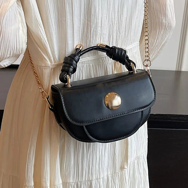 Mini Chain Handle Crossbody Bag