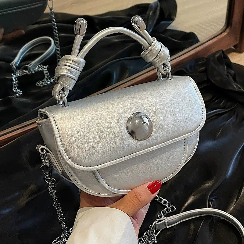 Mini Chain Handle Crossbody Bag