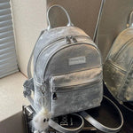 Mini Embossed Bear Backpack