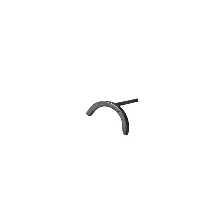 Minimalist Crescent Stud Earrings